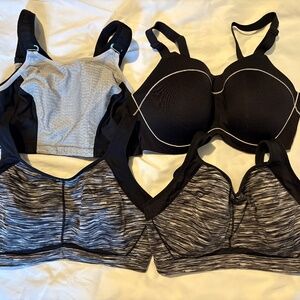 Ambrielle and Glamorise sports bras